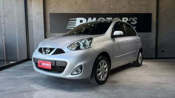 NISSAN MARCH 1.6 SV 16V FLEX 4P MANUAL NISSAN MARCH 1.6 SV 16V FLEX 4P MANUAL